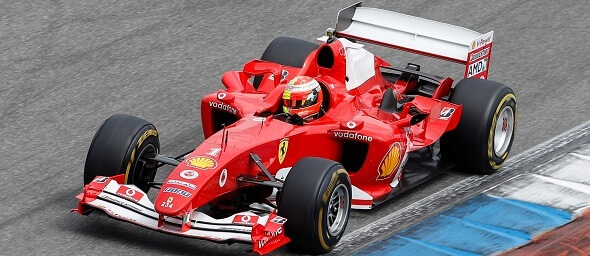 F1, Ferrari, Schumacher - epická trojčlenka