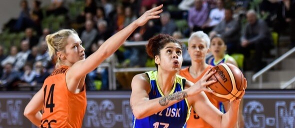 Basketbal Euroliga ženy - Amanda Zahui z USK Praha - Zdroj Dziurek, Shutterstock.com