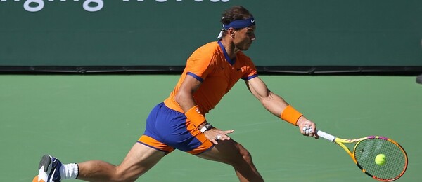 Rafa Nadal na turnaji ATP Indian Wells 2022 - Zdroj /UPI, Profimedia