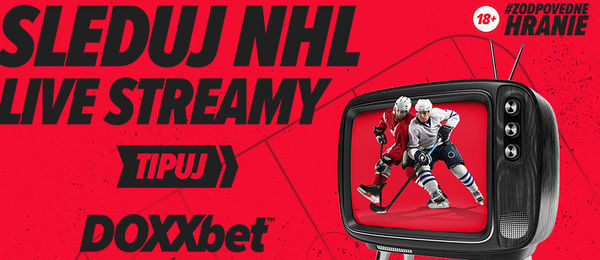Kliknite SEM a pozerajte NHL v Doxxbete