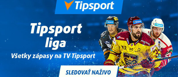 Kliknite sem a sledujte zápasy slovenskej hokejovej extraligy naživo online na Tipsport TV!