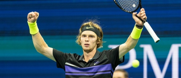 Tenis, Andrej Rublev - Zdroj lev radin, Shutterstock.com