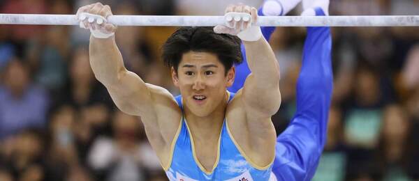 Japonský gymnasta Daiki Hashimoto