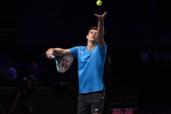 Tenis, poľský hráč Hubert Hurkacz - Zdroj Janet McIntyre, Shutterstock