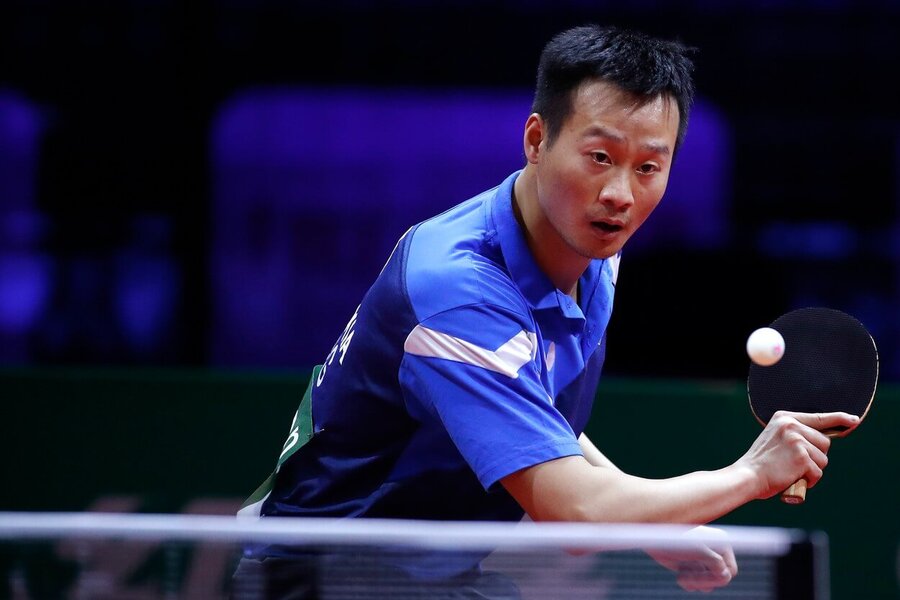Wang Yang, reprezentant Slovenska v stolnom tenise - Zdroj Profimedia