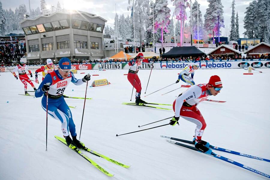 Preteky v behu na lyžiach Ruka 2022 - Zdroj Markku Ulander/Lehtikuva via AP, Profimedia