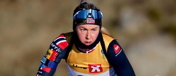 Ingrid Landmark Tandrevold na trati v Sjusjoene