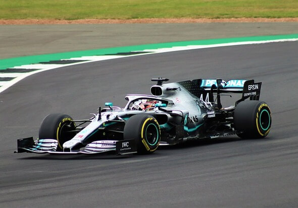 Mercedes, č. 44, Lewis Hamilton - Zdroj Pixabay.com