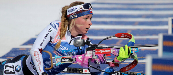 Biatlon, Markéta Davidová, svetový pohár v biatlone - Zdroj ČTK, Plíhal Libor