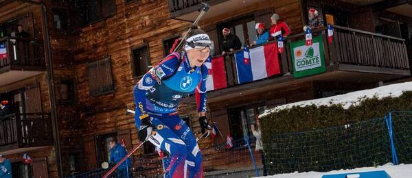 Jeanne Richard na trati v Annecy–Le Grand-Bornand Jeanne Richard na trati v Annecy–Le Grand-Bornand