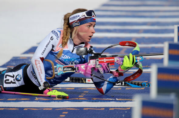 Biatlon, Markéta Davidová, svetový pohár v biatlone - Zdroj ČTK, Plíhal Libor