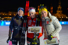 SP v behu na lyžiach Drážďany, Coletta Rydzek, Tereza Beranová, Marte Nordlunde - Zdroj ČTK, AP, Jens Meyer