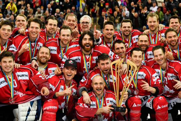 Hokej, Spengler Cup, Kanada 2019 - Zdroj ČTK, AP, Gian Ehrenzeller
