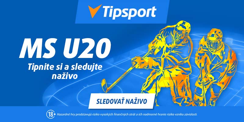 Kliknite SEM a pozrite si MS U20 2023 naživo na Tipsport TV