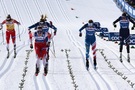 Bežecké lyžovanie, klasická technika - Zdroj Pierre Teyssot, Shutterstock.com