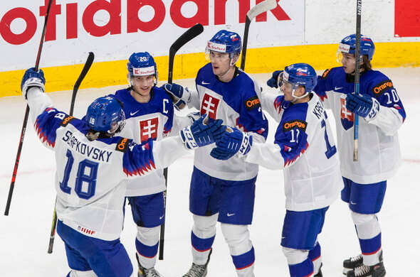 Juraj Slafkovský, hokej, reprezentácia Slovenska U20 - Zdroj ČTK, AP, Jason Franson