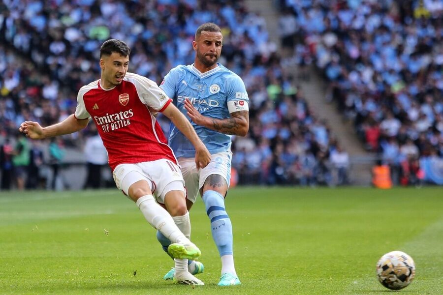 Gabriel Martinelli (Arsenal) vs. Kyle Walker (Man City)