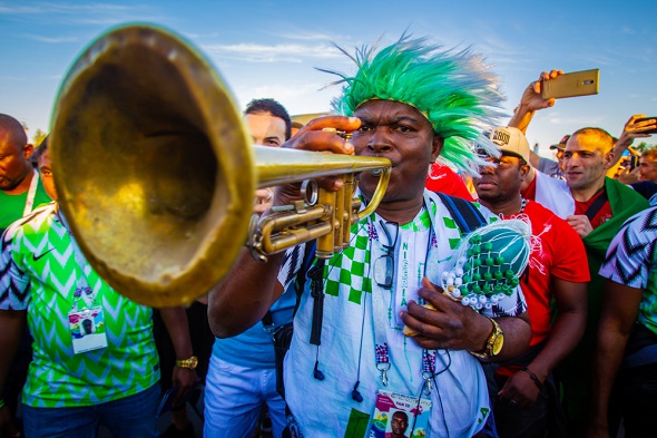 Futbal, Africký pohár národov, fanúšikovia - Zdroj FOTOGRIN, Shutterstock.com