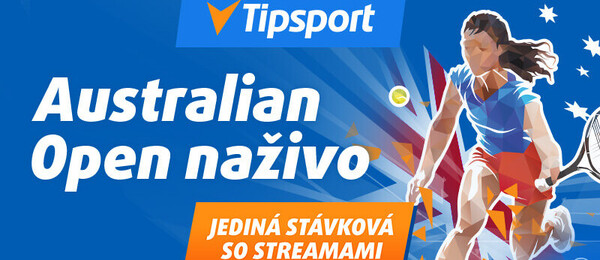 Registrujte sa TU a sledujte AusOpen naživo na Tipsport TV