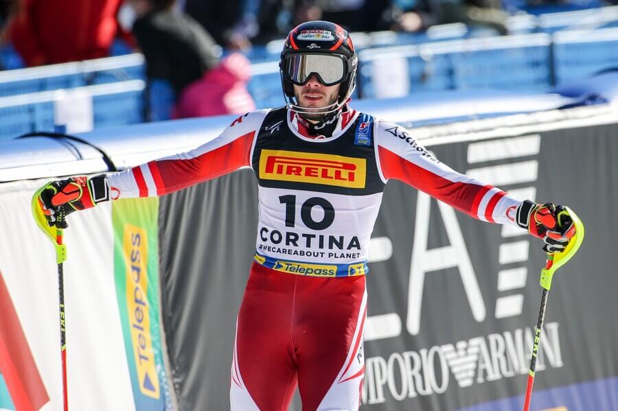 Henrik Kristoffersen (Nórsko), alpské lyžovanie, Cortina, Taliansko (2021) - Zdroj Profimedia