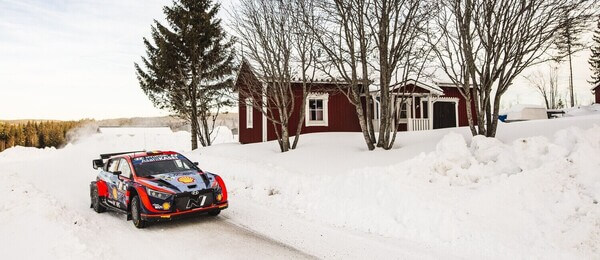 Thierry Neuville, Martijn Wydaeghe, Hyundai Shell Mobis World Rally Team, Hyundai i20 N Rally 1, Rally Švédsko 2022 - Zdroj Profimedia