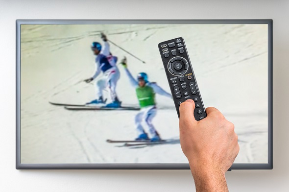 Zimné športy, priamy prenos v TV - Zdroj Shutterstock.com