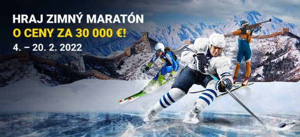 Registrujte sa TU a zahrajte si Zimný maratón vo Fortune