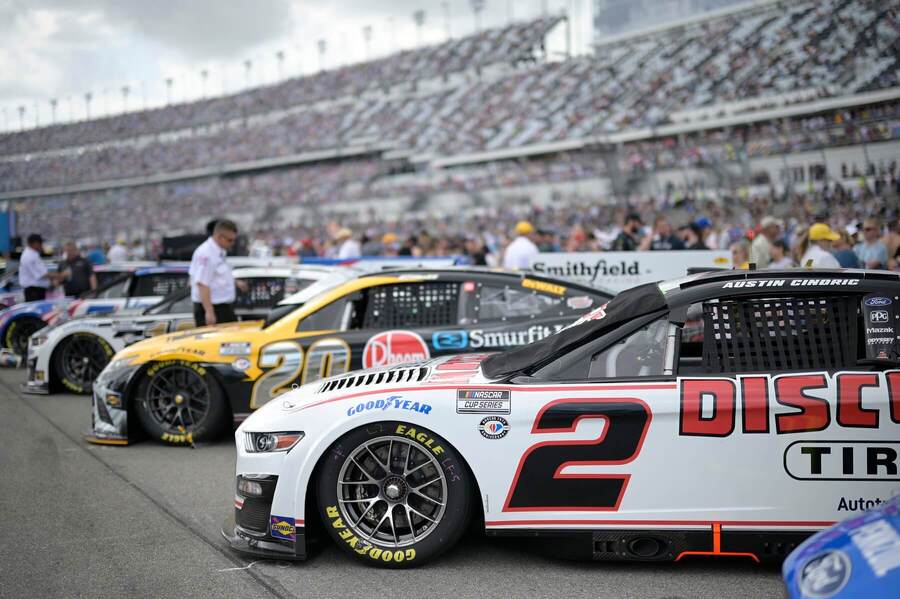 NASCAR Daytona 500 – vozidlá pred štartom