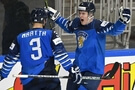 Hokej, Fínsko, Olli Määttä a Anton Lundell, MS 2021 - Zdroj ČTK, imago sportfotodienst, Jussi Nukari via www.imago-imagesde