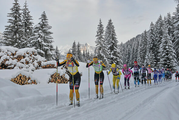 Diaľkové behy Ski Classics, ženský závod - Zdroj ČTK, AP, Newspower