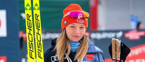 Helen Hoffmann, 15 km voľnou technikou, Nordic Junior World Ski Championships Lygna 2022 - Zdroj Terje Pedersen / NTB, Profimedia