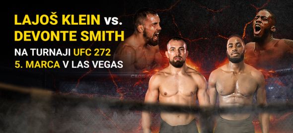 Registrujte sa TU a sledujte súboj Lajoš vs. Smith a celé UFC 272