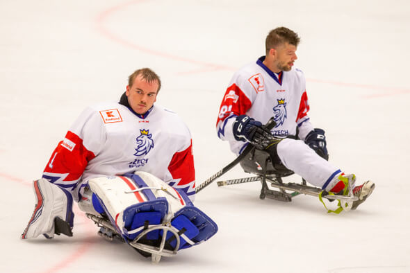 MS v para hokeji, Ostrava 2021, česká reprezentácia - Zdroj ČTK, Pryček Vladimír