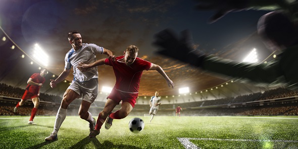 Futbal, súboj - Zdroj Shutterstock.com