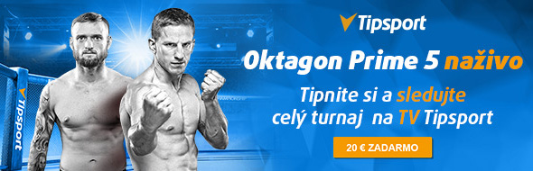 Oktagon Prime 5 naživo na Tipsport TV ► TU