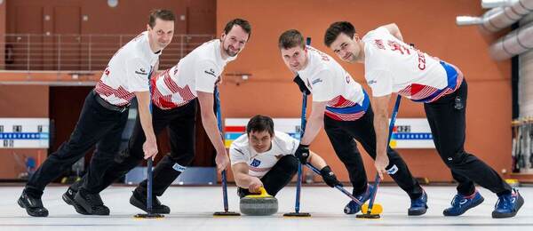 Radek Boháč, Lukáš Klípa, Lukáš Klíma, Marek Černovský a Martin Jurík, curling, česká reprezentácia
