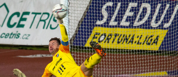 Fortuna Liga, FC Baník Ostrava, Jan Laštůvka - Zdroj ČTK, Pryček Vladimír