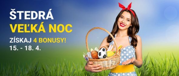 Registrujte sa TU a užite si Veľkú noc s Fortunou!