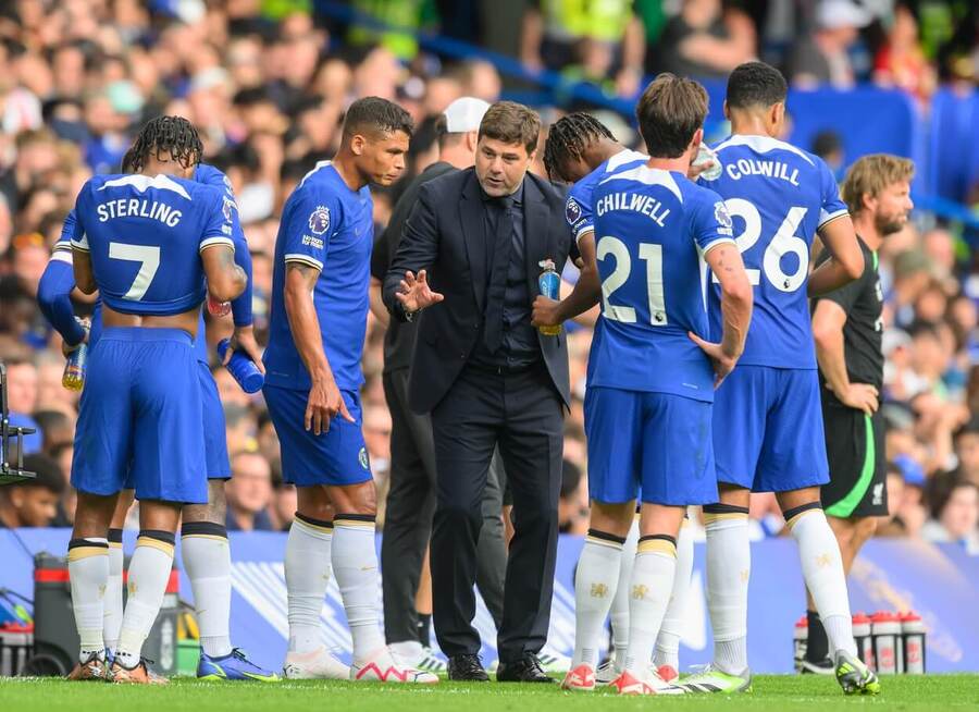 Mauricio Pochettino a hráči FC Chelsea