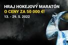 Zahrajte si Hokejový maratón k MS 2022 - registrácia TU