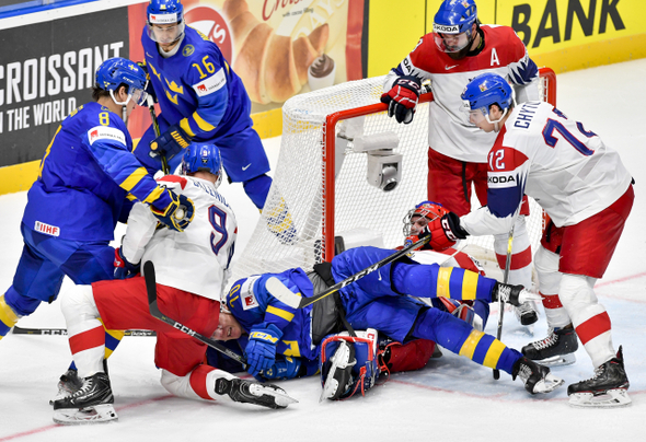 Hokej, Majstrovstvá sveta 2019, zápas Česko Švédsko - Zdroj ČTK, Šimánek Vít