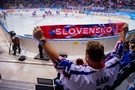 Slovenský fanúšik na MS v hokeji.