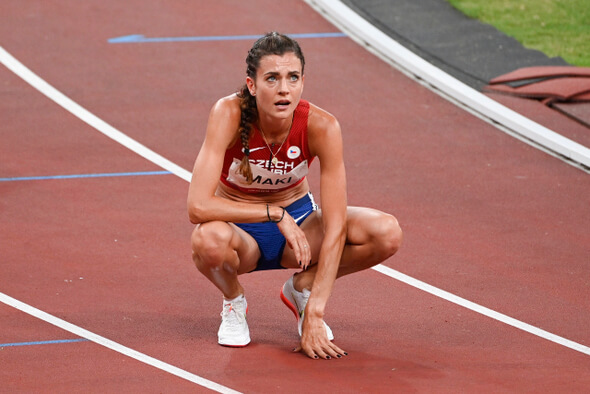 Atletika, bežkyňa Kristiina Mäki - Zdroj ČTK, Deml Ondřej