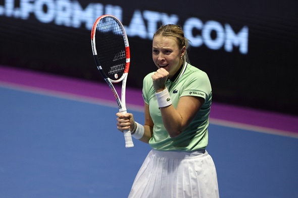 Anett Kontaveit, estónska tenistka - Zdroj Maksim Konstantinov, Shutterstock.com