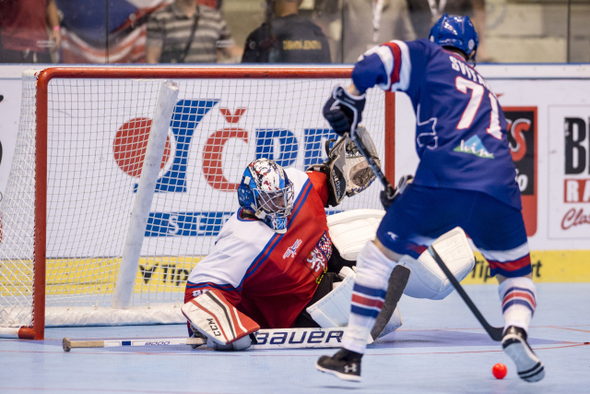 Slovensko vs. Česko (hokejbal)