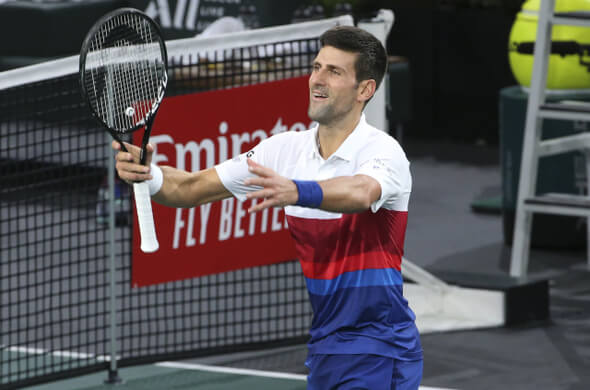 Novak Djokovič na ATP Masters - Zdroj ČTK, ZUMA, Jean Catuffe