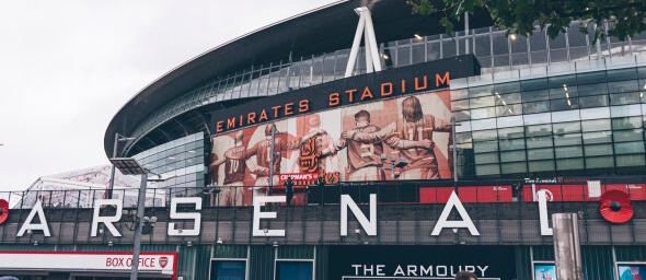 Emirates Stadium, Arsenal Londýn - Zdroj Nelson Ndongala, Unsplash.com