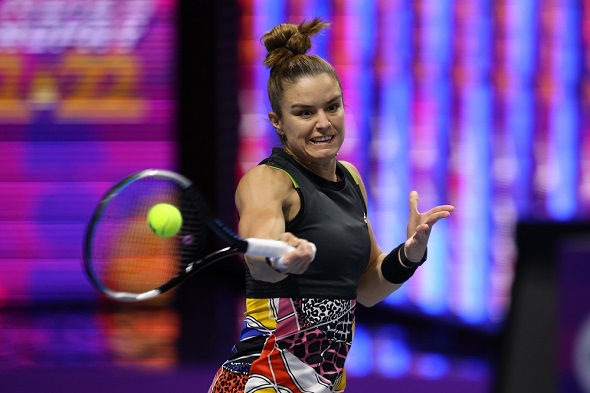 Tenis, grécka hráčka Maria Sakkari - Zdroj Maksim Konstantinov, Shutterstock.com