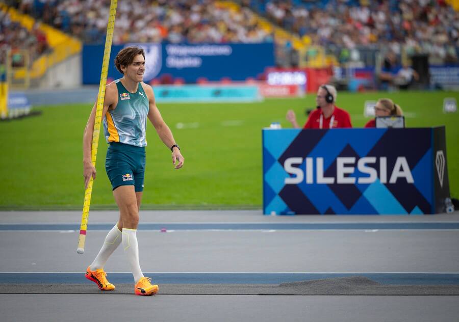 Armand Duplantis na Wanda Diamond League Chorzów 2024