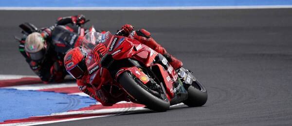 Marc Márquez (Ducati) na okruhu Misano.